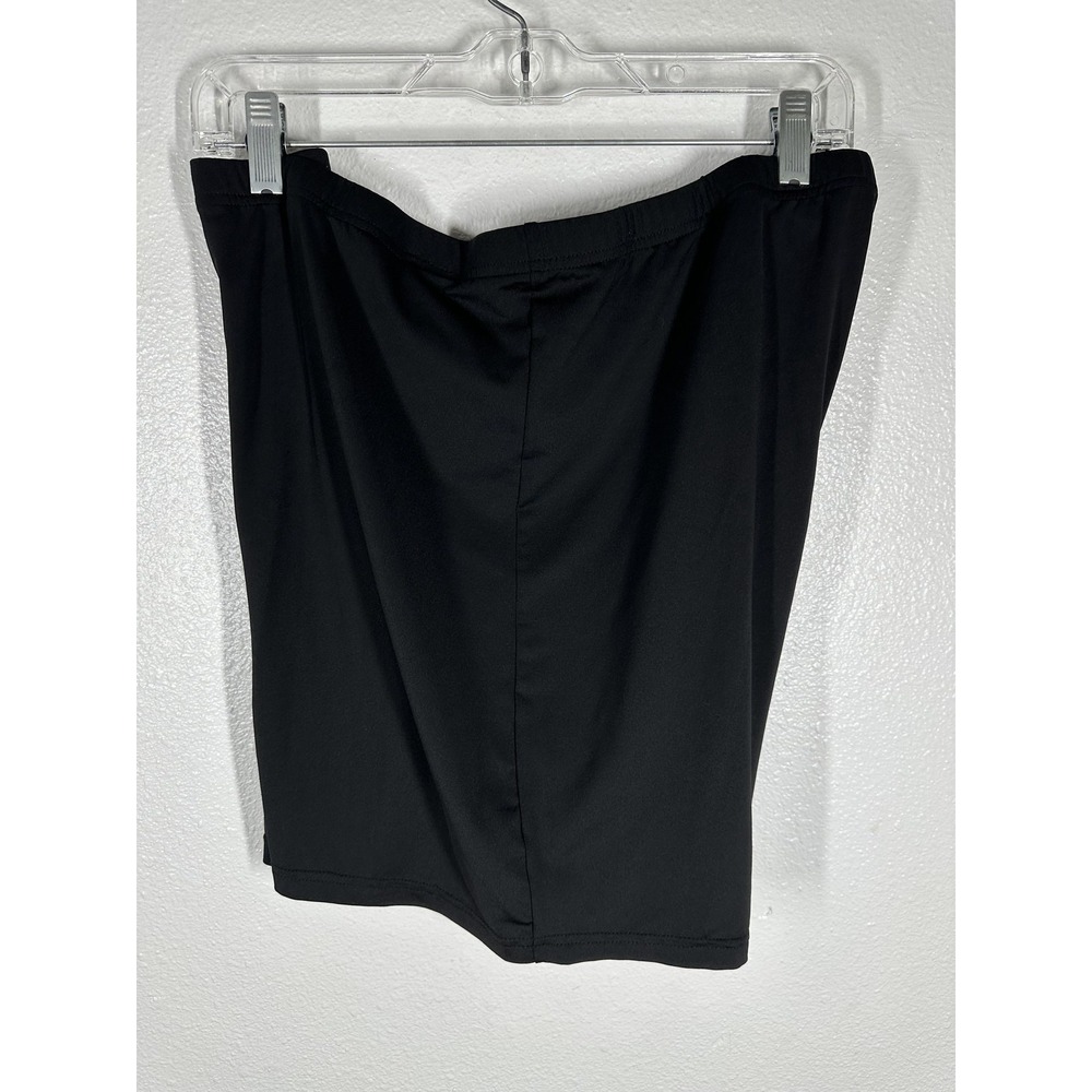 Adidas Skirt Womens 3X Black Athletic Pull On Parley Ocean Plastic Pocket